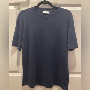 Aritzia Babaton Pegasus T-shirt Navy NWOT Sz XS